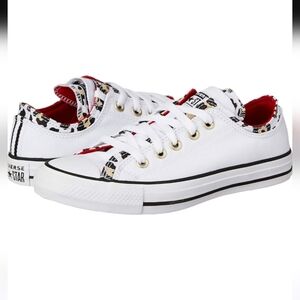 Converse Chuck Taylor All Star Double Tongue Sneakers-Size 9